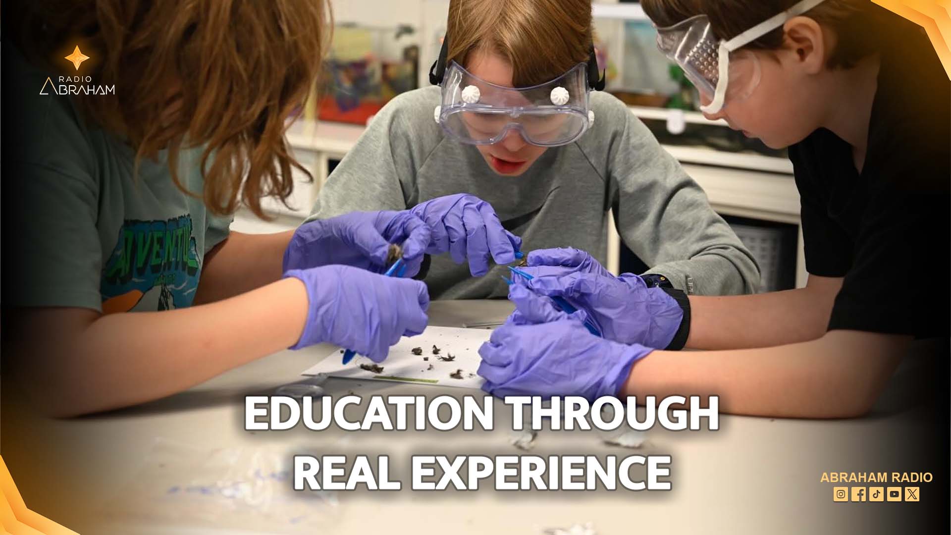 #RadioAbraham #راديو_أبراهام #רדיו_אברהם #ExperientialLearning #LearningByDoing #FutureOfEducation #ActiveLearning #StudentCentric #GlobalCitizenship #SkillsOverScores #Pedagogy2026 #RealWorldReady #EducationInnovation