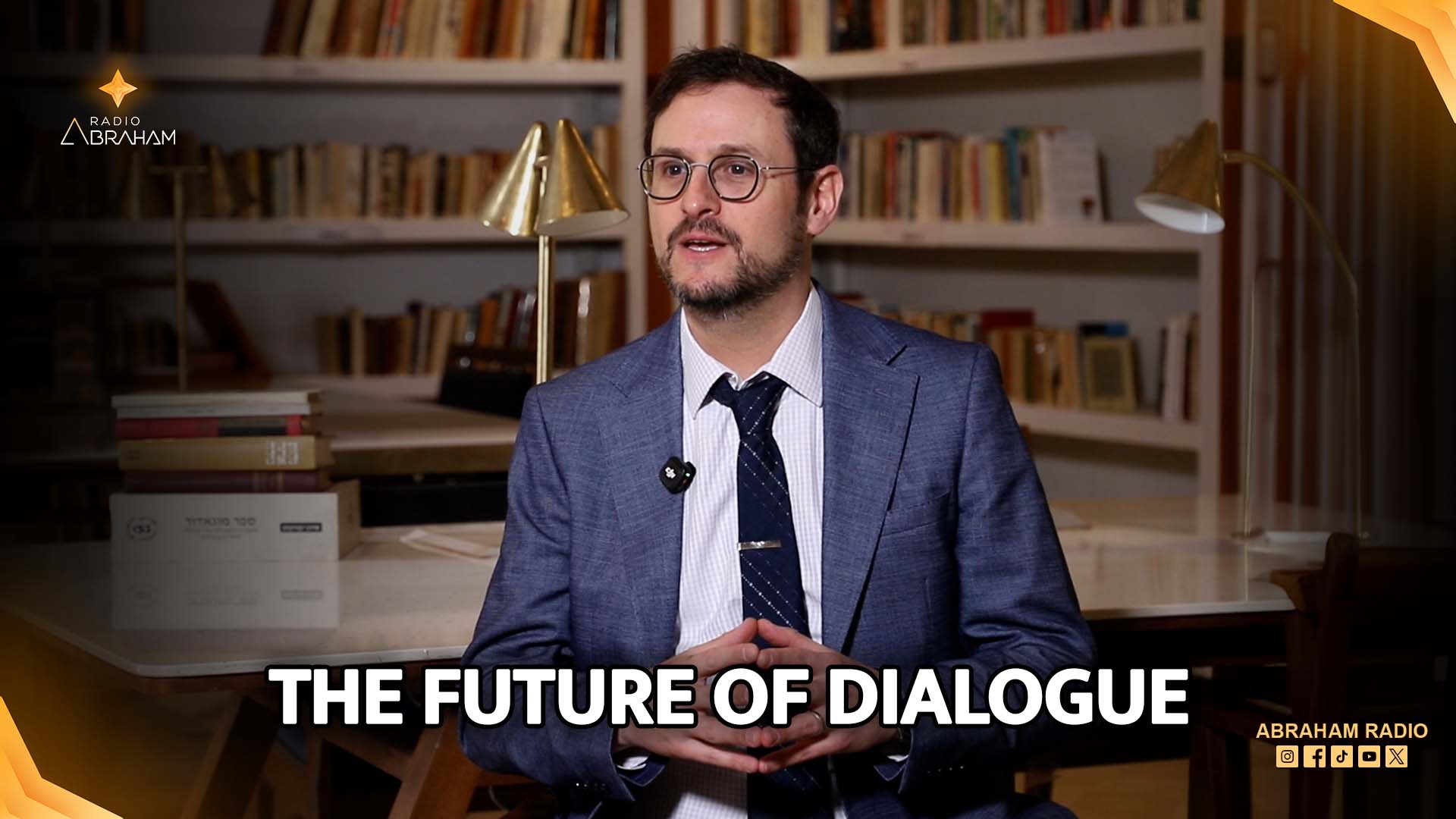 Ari Gordon, Director of Muslim-Jewish Relations at AJC, speaking about interfaith cooperation and building community bridges.