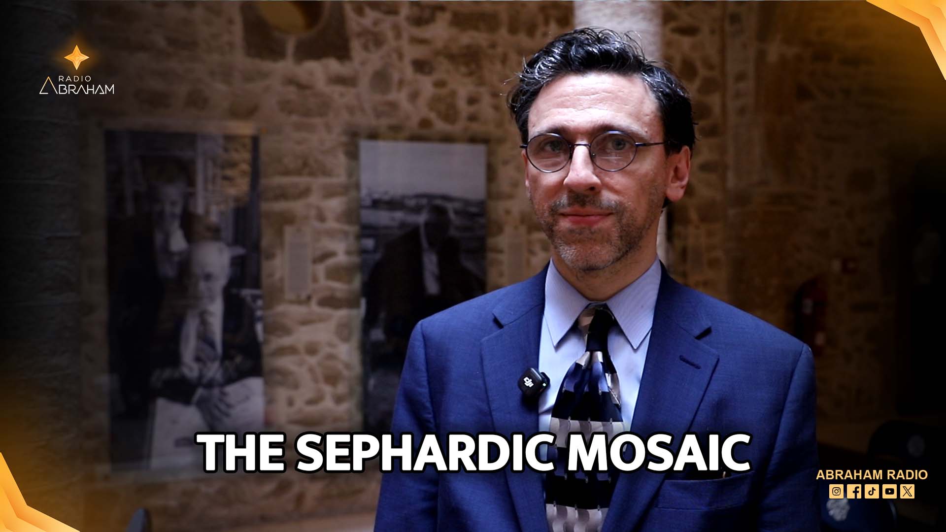 Jason Guberman, Executive Director of the American Sephardi Federation, discussing the preservation of Sephardic history, Ladino collections, and the "Jewish Africa" initiative.